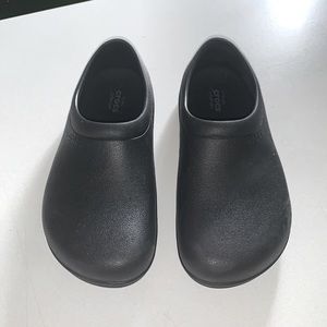 Ladies Black Crocs for work size 9